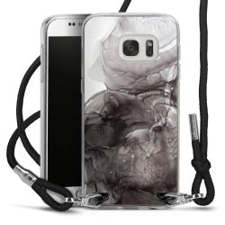 Carry Case Transparent Fabric black/silver