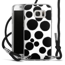 Carry Case Transparent Fabric black/silver