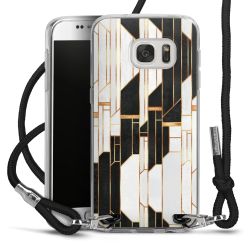 Carry Case Transparent Fabric black/silver