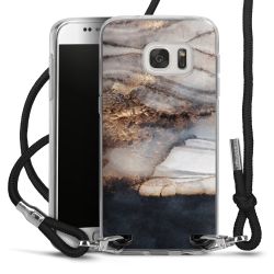 Carry Case Transparent Fabric black/silver