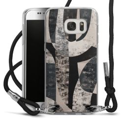 Carry Case Transparent Fabric black/silver