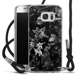 Carry Case Transparent Fabric black/silver