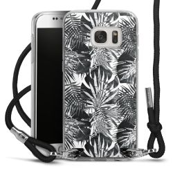 Carry Case Transparent Fabric black/silver