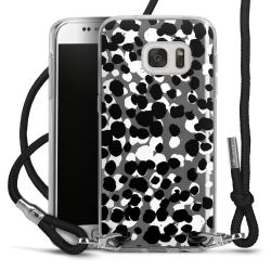 Carry Case Transparent Fabric black/silver