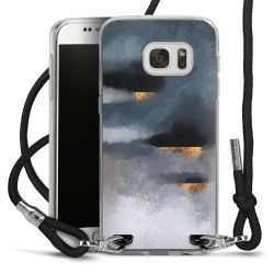 Carry Case Transparent Fabric black/silver