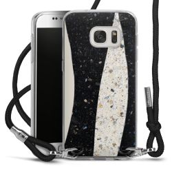 Carry Case Transparent Fabric black/silver