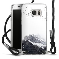 Carry Case Transparent Fabric black/silver