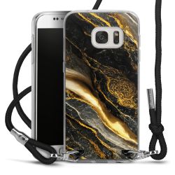 Carry Case Transparent Fabric black/silver