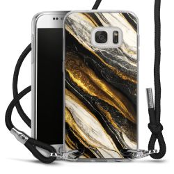 Carry Case Transparent Fabric black/silver