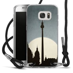 Carry Case Transparent Fabric black/silver