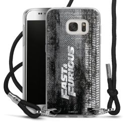 Carry Case Transparent Fabric black/silver