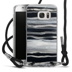 Carry Case Transparent Fabric black/silver