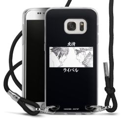 Carry Case Transparent Fabric black/silver