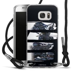 Carry Case Transparent Fabric black/silver