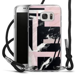 Carry Case Transparent Fabric black/silver