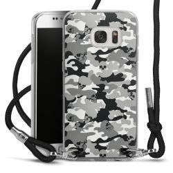 Carry Case Transparent Fabric black/silver