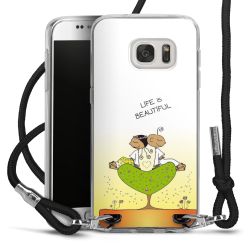 Carry Case Stoff schwarz/silber