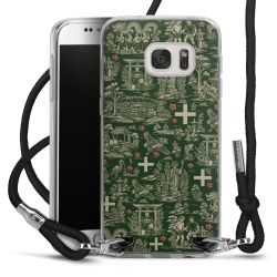 Carry Case Stoff schwarz/silber