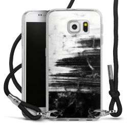 Carry Case Transparent Fabric black/silver