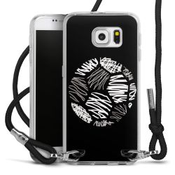 Carry Case Transparent Fabric black/silver