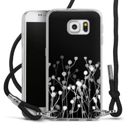 Carry Case Transparent Fabric black/silver