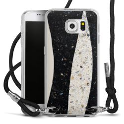 Carry Case Transparent Fabric black/silver