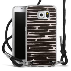 Carry Case Transparent Fabric black/silver