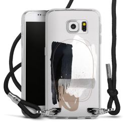 Carry Case Transparent Fabric black/silver