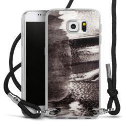 Carry Case Transparent Fabric black/silver