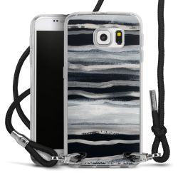 Carry Case Transparent Fabric black/silver