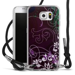 Carry Case Transparent Fabric black/silver