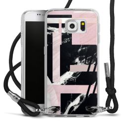 Carry Case Transparent Fabric black/silver