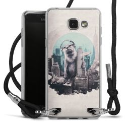 Carry Case Transparent Fabric black/silver