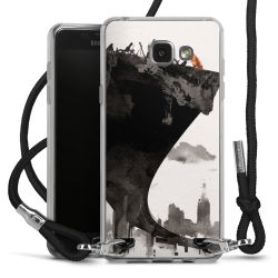 Carry Case Transparent Fabric black/silver