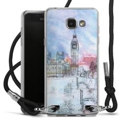 Carry Case Transparent Fabric black/silver