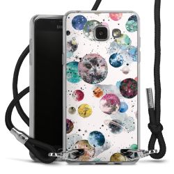 Carry Case Transparent Fabric black/silver