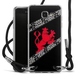 Carry Case Stoff schwarz/silber