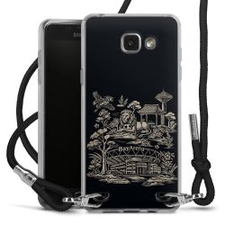 Carry Case Stoff schwarz/silber