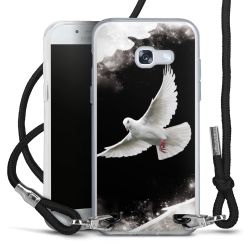 Carry Case Transparent Fabric black/silver