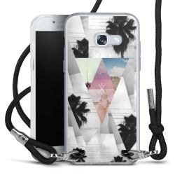 Carry Case Transparent Fabric black/silver