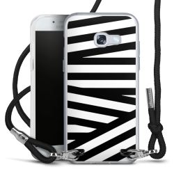 Carry Case Transparent Fabric black/silver