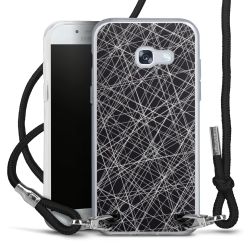 Carry Case Transparent Fabric black/silver