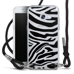 Carry Case Transparent Fabric black/silver