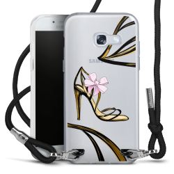 Carry Case Transparent Fabric black/silver