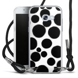 Carry Case Transparent Fabric black/silver