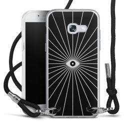 Carry Case Transparent Fabric black/silver