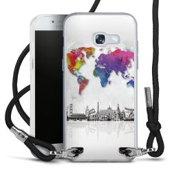 Carry Case Transparent Fabric black/silver