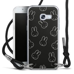 Carry Case Transparent Fabric black/silver