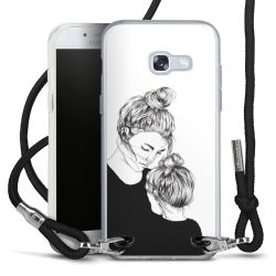 Carry Case Transparent Fabric black/silver