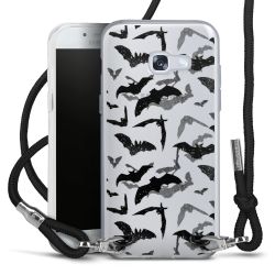 Carry Case Transparent Fabric black/silver